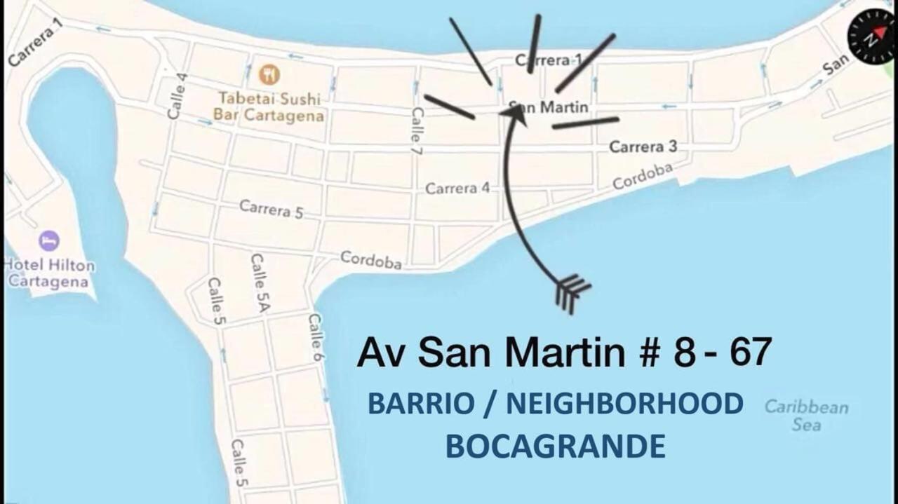 Studio Delfines / Bocagrande Cartagène Extérieur photo
